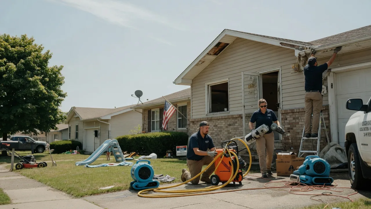 Water Damage Restoration in Washington, IL near me